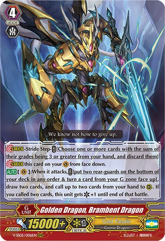 Golden Dragon, Brambent Dragon (V-SS05/006EN) [Premium Collection 2020]