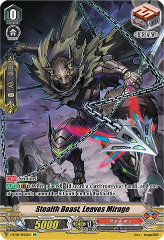 Stealth Beast, Leaves Mirage (V-BT09/SP25EN) [Butterfly d'Moonlight]