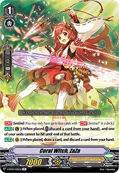 Coral Witch, ZaZa (V-BT05/035EN) [Aerial Steed Liberation]