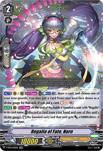 Regalia of Fate, Norn (V-BT12/025EN) [Divine Lightning Radiance]