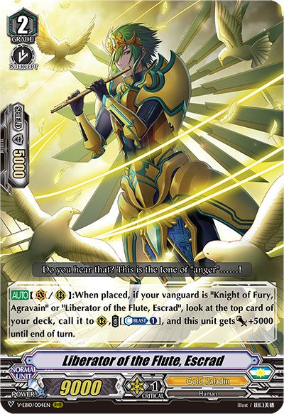 Liberator of the Flute, Escrad (V-EB10/004EN) [The Mysterious Fortune]