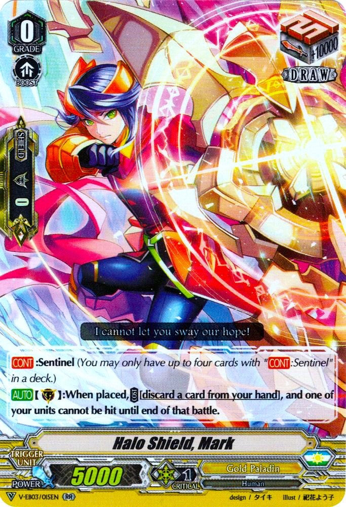 Halo Shield, Mark (V-EB03/015EN) [ULTRARARE MIRACLE COLLECTION]