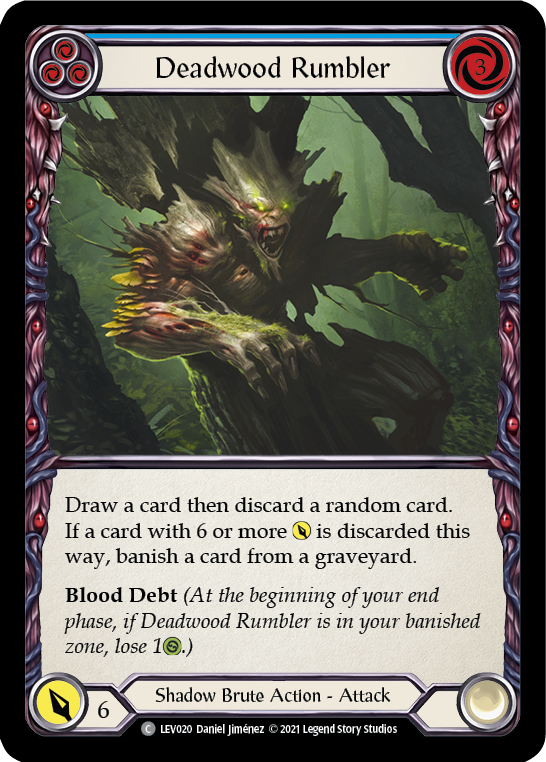 Deadwood Rumbler [LEV020] (Monarch Levia Blitz Deck)