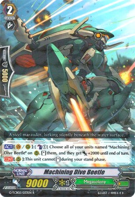 Machining Dive Beetle (G-TCB02/033EN) [The GENIUS STRATEGY]