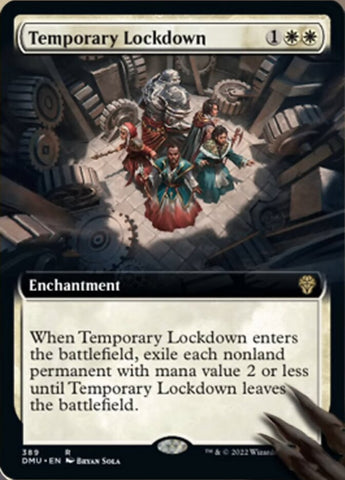 Temporary Lockdown (Extended Art) [Dominaria United]