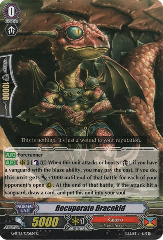 Recuperate Dracokid (G-BT13/075EN) [Ultimate Stride]