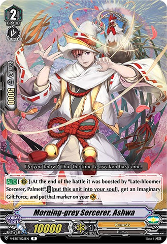 Morning-grey Sorcerer, Ashwa (V-EB13/026EN) [The Astral Force]
