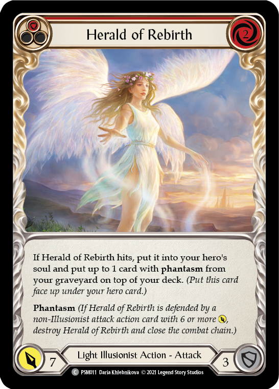 Herald of Rebirth [PSM011] (Monarch Prism Blitz Deck)
