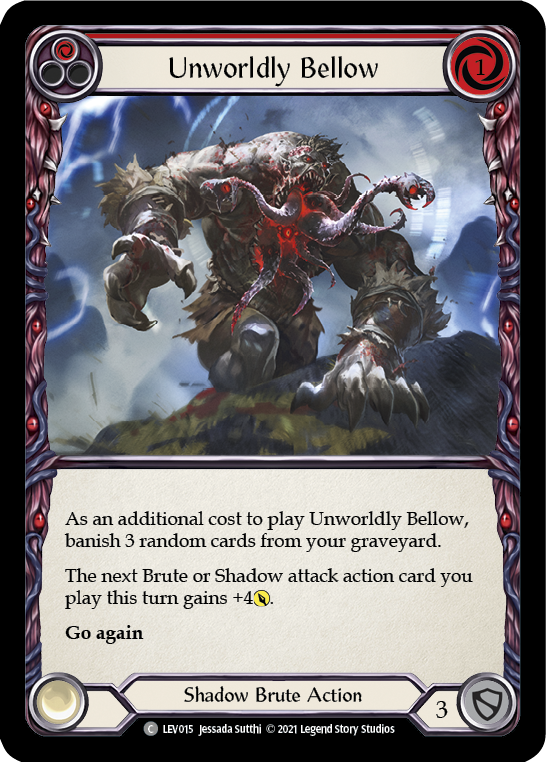 Unworldly Bellow [LEV015] (Monarch Levia Blitz Deck)