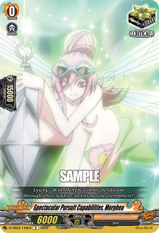 Spectacular Pursuit Capabilities, Morphea (D-TB03/143EN) [Shaman King]