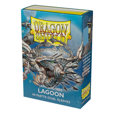 Dragon Shield: Japanese Size 60ct Sleeves - Lagoon (Dual Matte)
