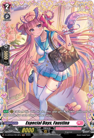 Especial Days, Faustina (D-LBT03/FR13EN) [Lyrical Monasterio: Summertime Memories!]