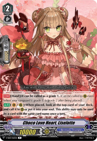 Choco Love Heart, Liselotte (V-SS03/063EN) [Festival Collection]